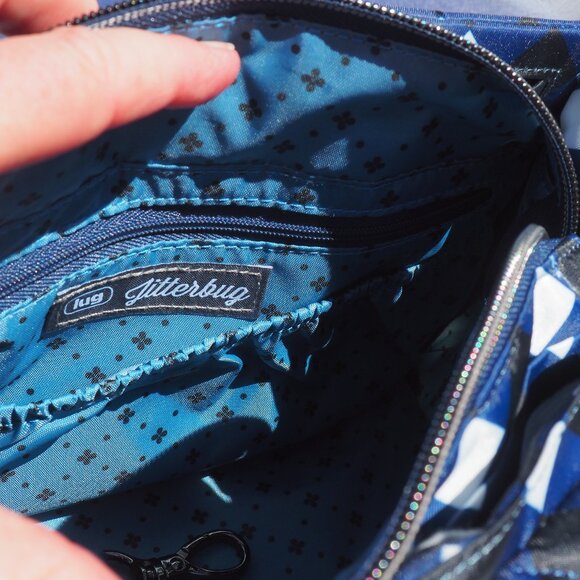 Lug Jitterbug in Gingham Navy - Picture 4 of 4